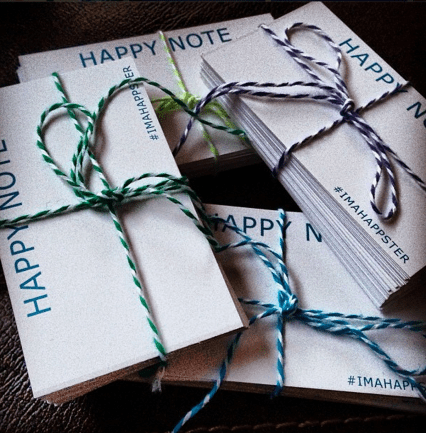 Happy Notes - #imahappster Happy Notes