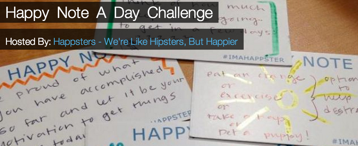 Happy Note a Day Challenge