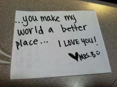 You Make My World a Better Place