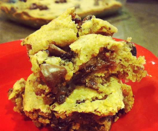  Secret Ingredient Chocolate Chip Blondies