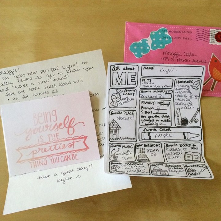   HappsterMail from Kylie to @tinymu